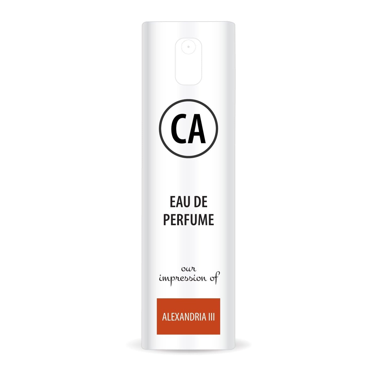 CA Perfume Impression of Alexandria III Unisex Eau De Parfum Amber Floral Scent Long Lasting Unisex Fragrance Travel Size TSA Ready for Day and Night Wear 0.33 Fl Oz 10ml