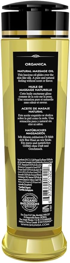 KISSABLE MASSAGE OIL ORGANICA