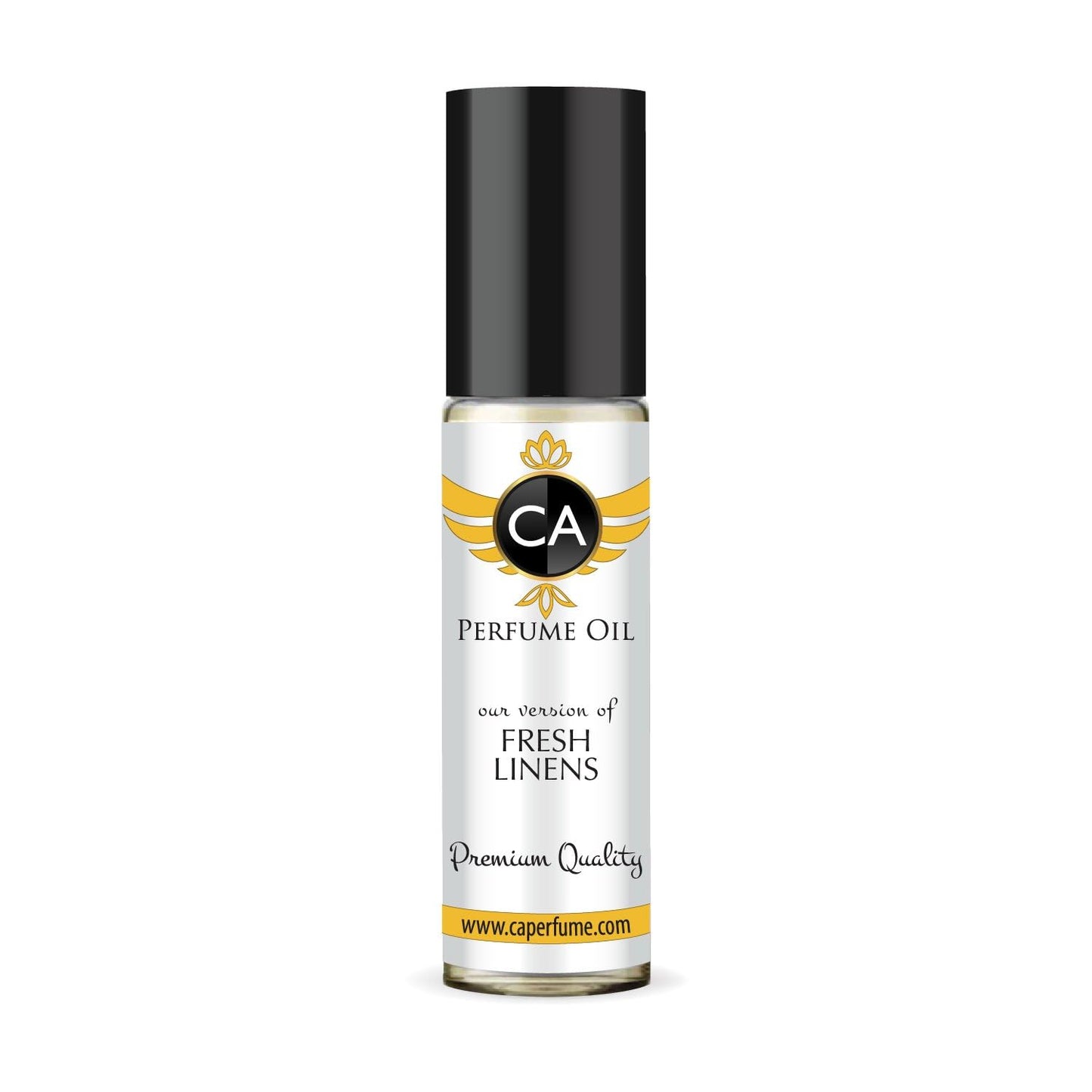 CA Perfume Impression of Fresh Linens Unisex Fragrance Oil Floral Scent Long Lasting Perfumes for Women & Men Travel Size TSA Ready Mini Parfum Body Oil Roll-on 0.33 Fl Oz 10ml