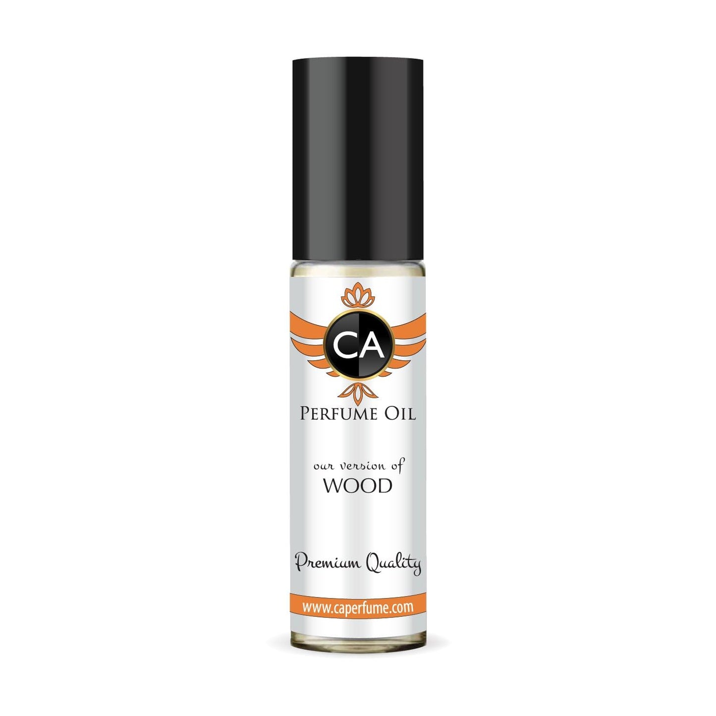 CA Perfume Originals Wood Unisex Fragrance Oil Woody Scent Long Lasting Perfumes for Women & Men Travel Size TSA Ready Mini Parfum Body Oil Roll-on 0.33 Fl Oz 10ml