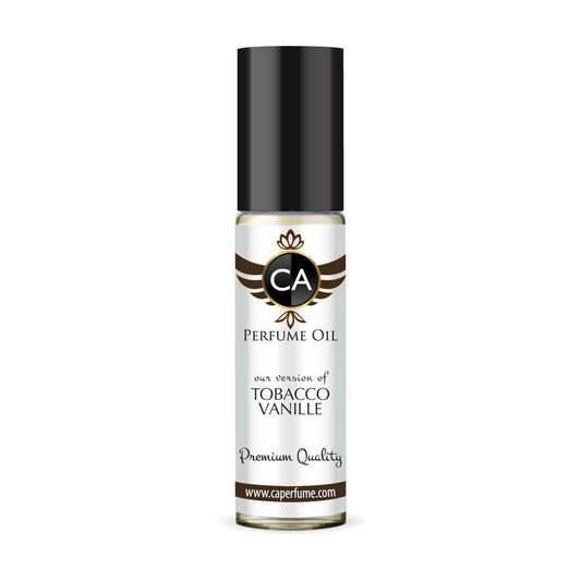 CA Perfume Impression of Tobacco Vanille for Men Fragrance Oil Amber Spicy Scent Long Lasting Cologne for Men Travel Size TSA Ready Mini Parfum Body Oil Roll-on 0.33 Fl Oz 10ml