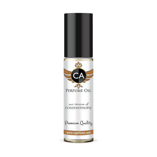 CA Perfume Impression of Constantinople Unisex Fragrance Oil Aromatic Spicy Scent Long Lasting Perfumes for Women & Men Travel Size TSA Ready Mini Parfum Body Oil Roll-on 0.33 Fl Oz 10ml