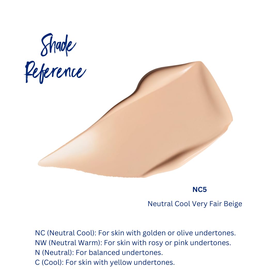 Best Bronze Bombshell Body Makeup - Tattoo Cover Up Makeup & Body Foundation Waterproof - Tattoo Concealer Waterproof for Scars, Varicose Veins Cover Up & Leg Foundation (NC5 Very Fair Beige)