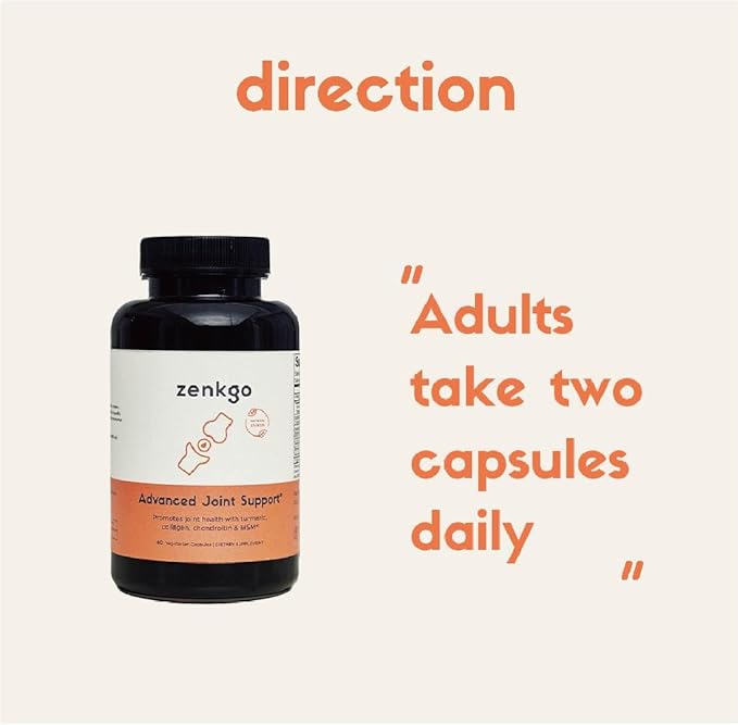 Chondroitin Boswellia MSM Turmeric Hydrolyzed Collagen (60Ct/30Day)