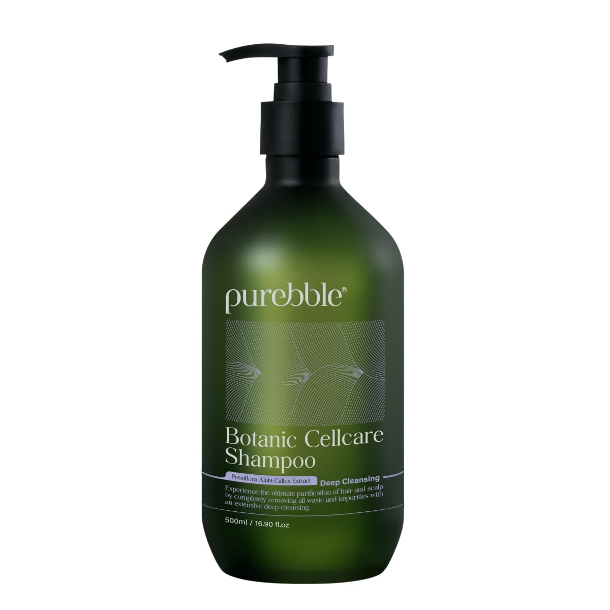 Deep Cleansing Botanic Cellcare Shampoo 500ml, 16.90 fl oz | Sulfate-Free, Paraben-Free and Color-Safe | pH Balancing