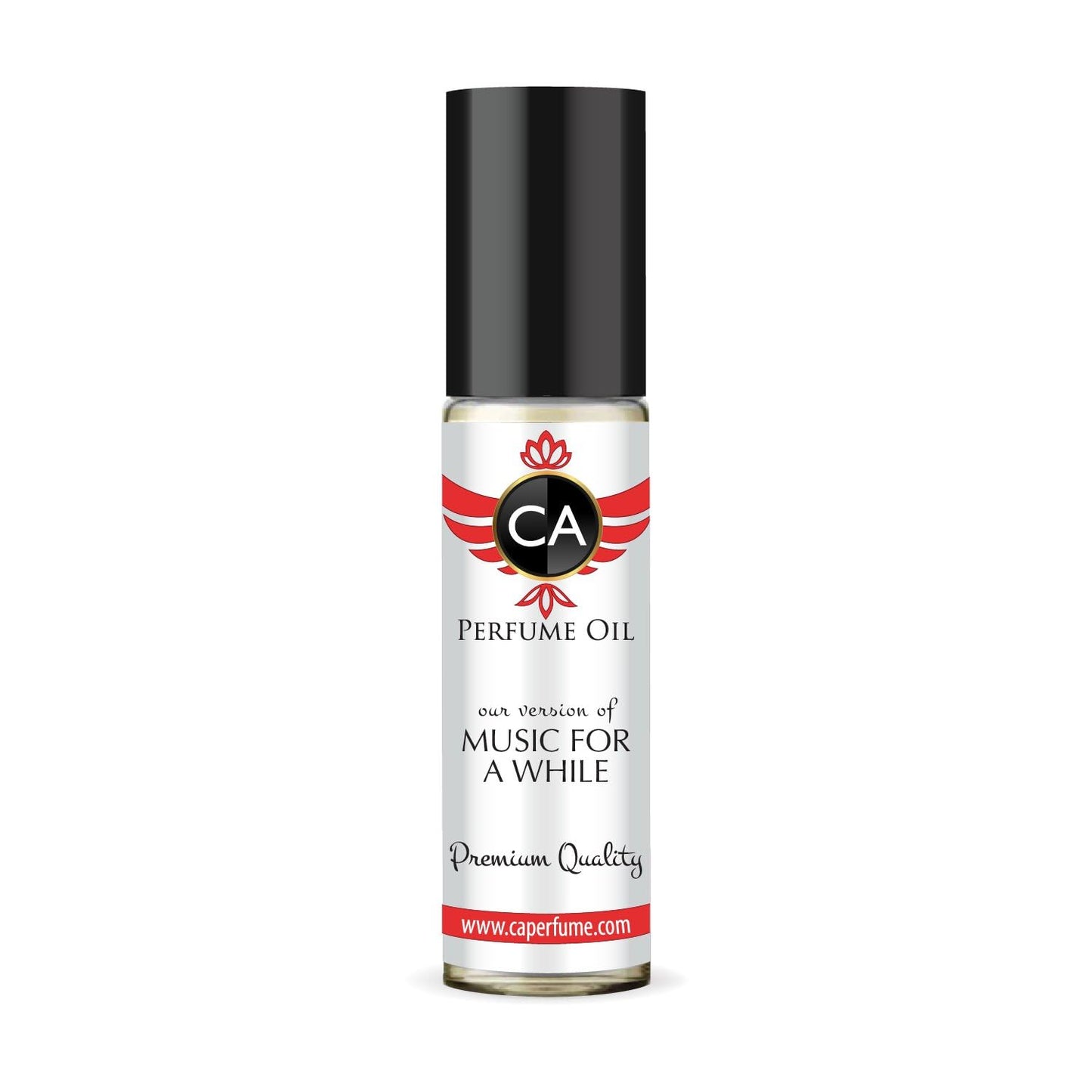 CA Perfume Impression of Music For A While Unisex Fragrance Oil Aromatic Fougere Scent Long Lasting Perfumes for Women & Men Travel Size TSA Ready Mini Parfum Body Oil Roll-on 0.33 Fl Oz 10ml