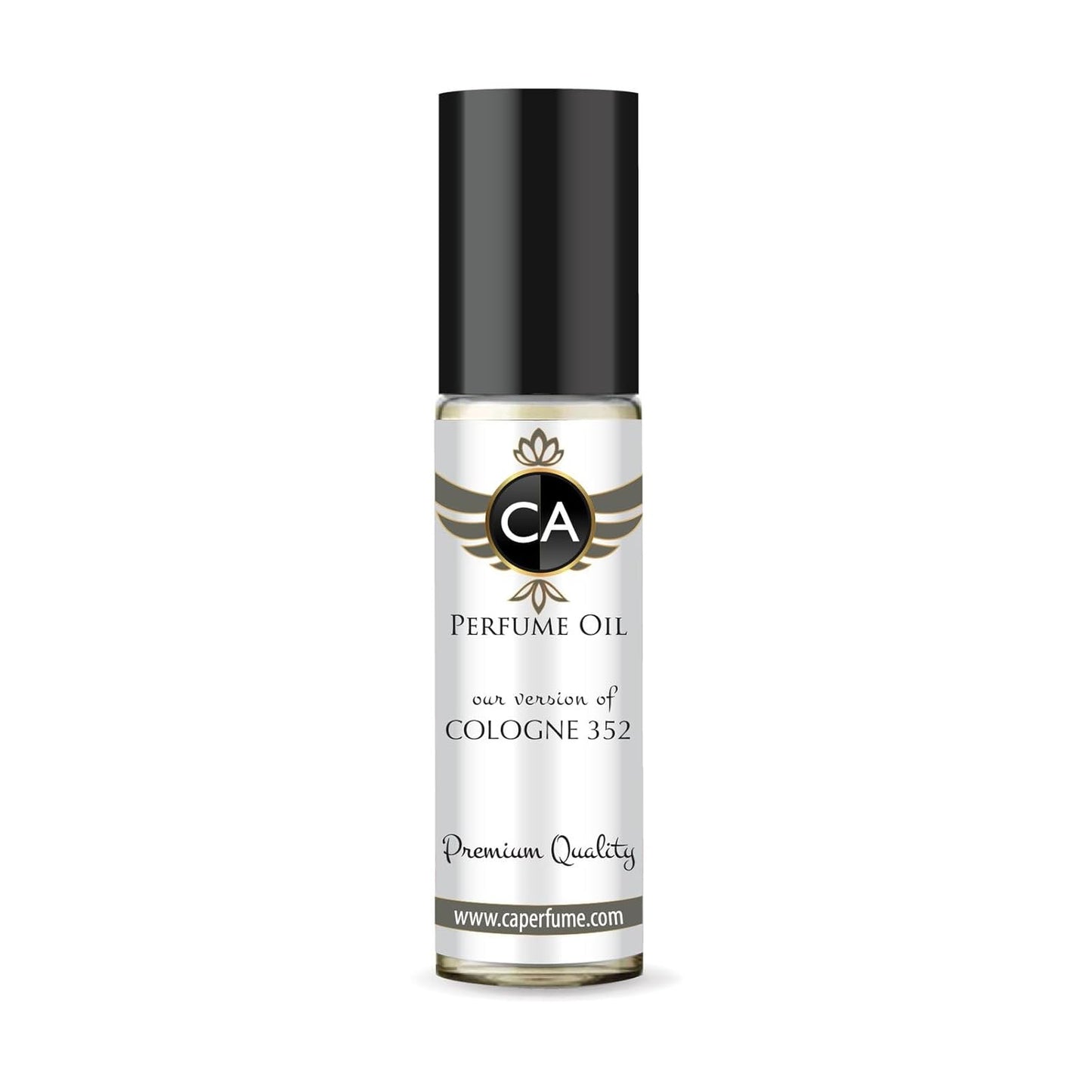 CA Perfume Impression of Cologne 352 Unisex Fragrance Oil Citrus Aromatic Scent Long Lasting Perfumes for Women & Men Travel Size TSA Ready Mini Parfum Body Oil Roll-on 0.33 Fl Oz 10ml