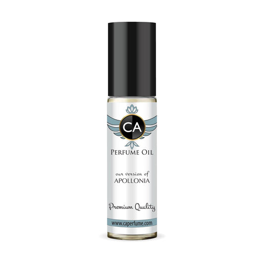 CA Perfume Impression of Apollonia Unisex Fragrance Oil Floral Scent Long Lasting Perfumes for Women & Men Travel Size TSA Ready Mini Parfum Body Oil Roll-on 0.33 Fl Oz 10ml