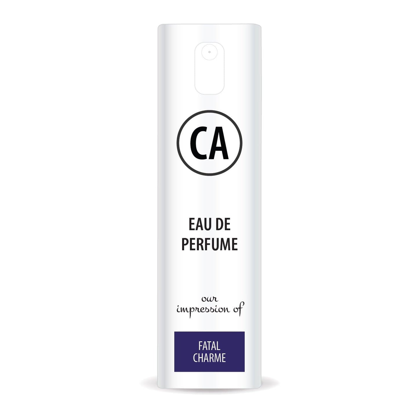 CA Perfume Impression of Fatal Charme Unisex Eau De Parfum Floral Woody Musk Scent Long Lasting Unisex Fragrance Travel Size TSA Ready for Day and Night Wear 0.33 Fl Oz 10ml
