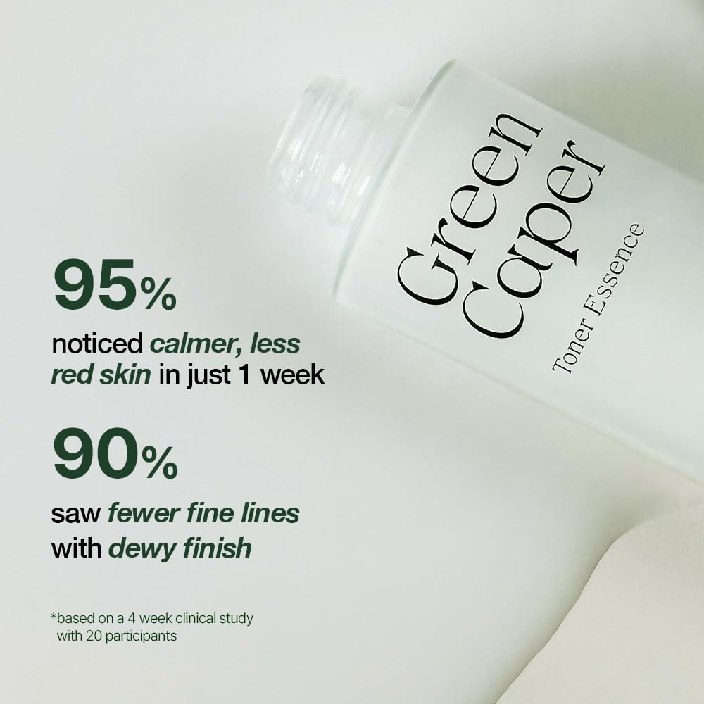 NDP Green Caper Milky Toner Essence - Hydrating Korean Toner for Face, Deep Moisture for Sensitive and Dry Skin, Panthenol, Madecassoside (4.39 Fl oz / 130ml)