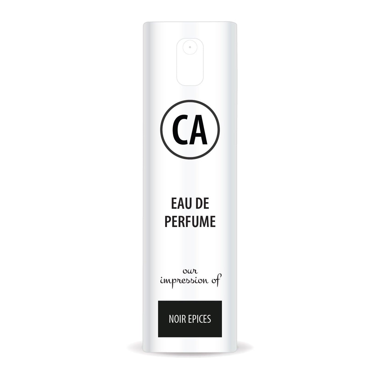 CA Perfume Impression of Noir Epices Unisex Eau De Parfum Amber Spicy Scent Long Lasting Unisex Fragrance Travel Size TSA Ready for Day and Night Wear 0.33 Fl Oz 10ml