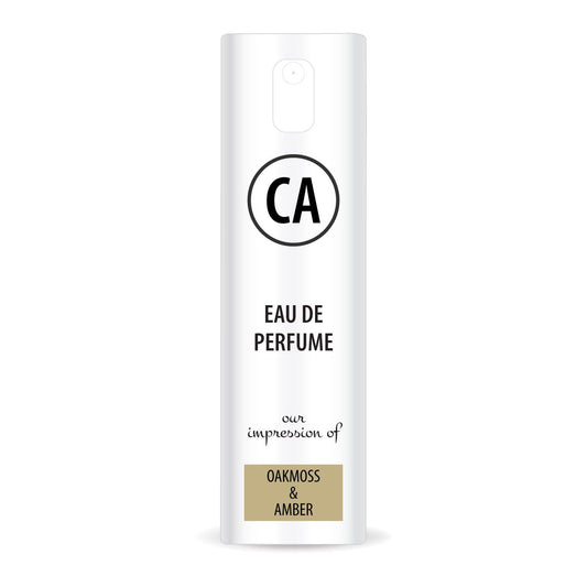 CA Perfume Impression of Oakmoss & Amber Unisex Eau De Parfum Chypre Scent Long Lasting Unisex Fragrance Travel Size TSA Ready for Day and Night Wear 0.33 Fl Oz 10ml