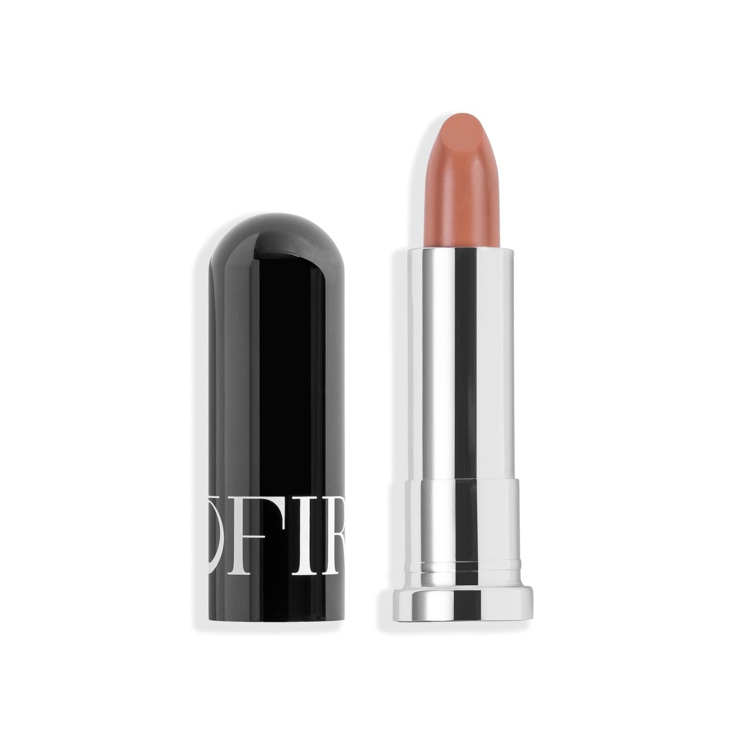 OFIR Lip Rouge Satin Hydrating Lipstick | Full Coverage Cream Lipstick Long Wear | Lightweight Lip Satin Finish with Shea Butter Apricot Oil | Pink Smoothie - Muted Pink 0.12 oz