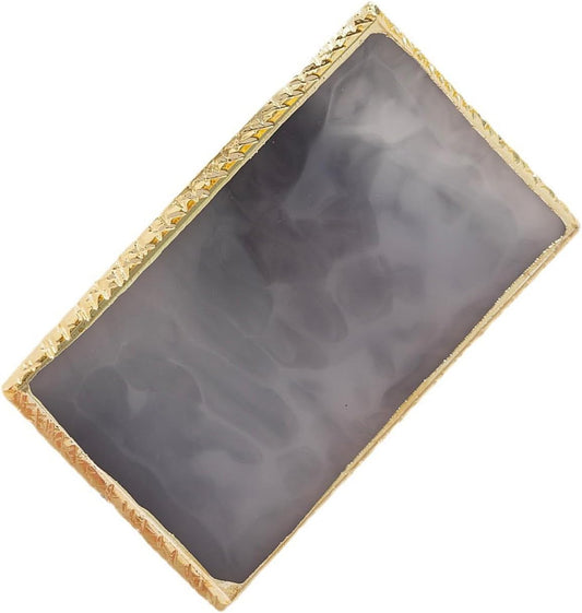 Resin Nail Art Palette Nail Polish Palette Nail Palette Nail Pallet for Nail Art (Gray)