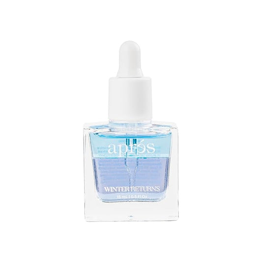 Apres Light & Shadow Cuticle Serum, Nourishing Blend of Almond and Jojoba Oil, Vitamin B and Turmeric, Cuticle Repair Oil 15 mL (15 ml, Winter Returns (Pear, Hyacinth, and Amber))
