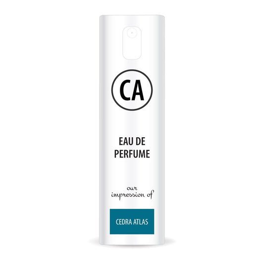 CA Perfume Impression of Cedre Atlas Unisex Eau De Parfum Woody Scent Long Lasting Unisex Fragrance Travel Size TSA Ready for Day and Night Wear 0.33 Fl Oz 10ml