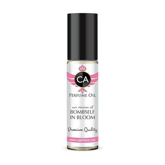 CA Perfume Impression of Bombself In Bloom for Women Eau De Parfum Floral Scent Long Lasting Perfumes for Women Travel Size TSA Ready for Day and Night Wear 0.33 Fl Oz 10ml