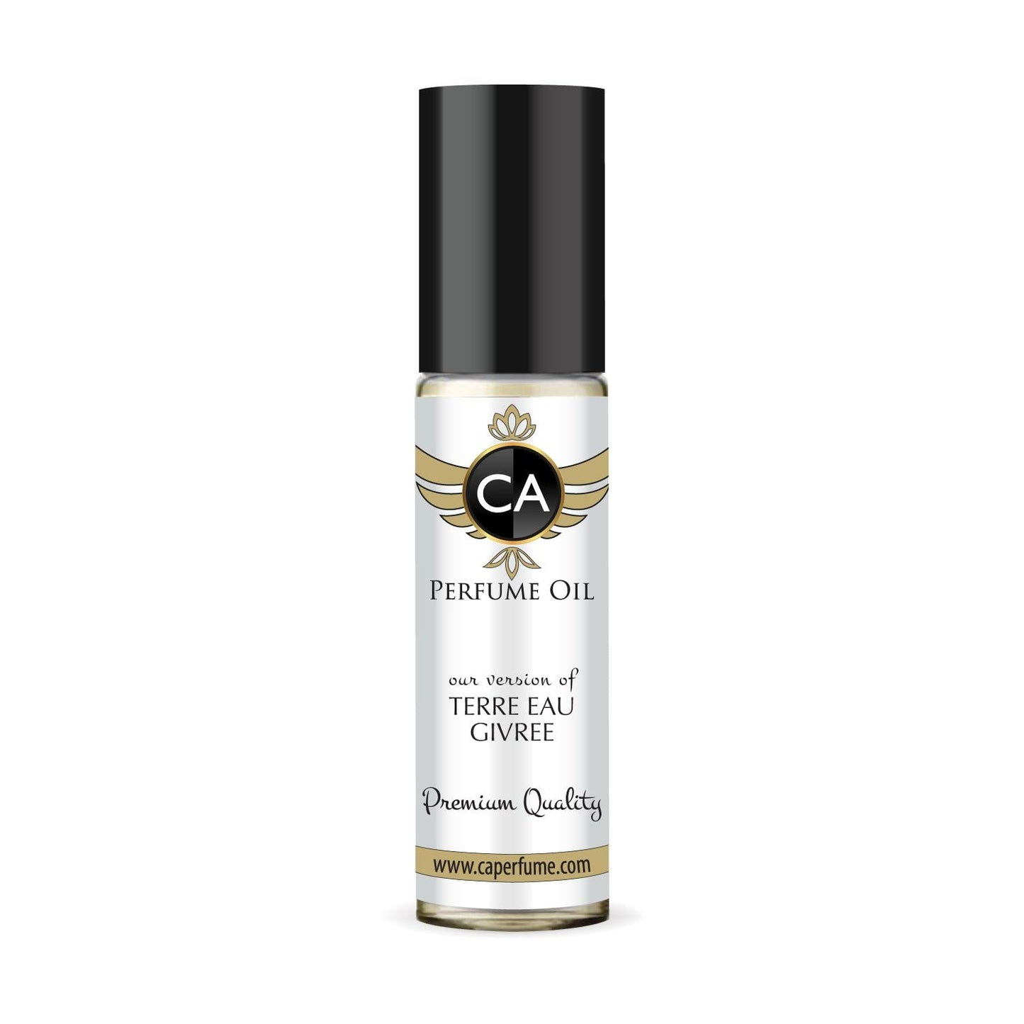 CA Perfume Impression of Terre Eau Givree for Men Perfume Oil Citrus Aromatic Scent Long Lasting Cologne for Men Travel Size TSA Ready Mini Parfum Body Oil Roll-on 0.33 Fl Oz 10ml