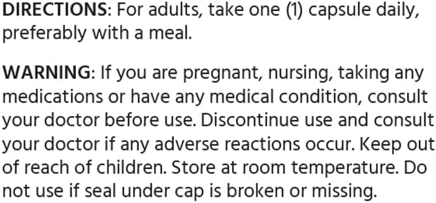 Premium Hyaluronic Acid 100 mg 120 Vegetable Capsules, One a Day (4 Month Supply), Premium Quality.
