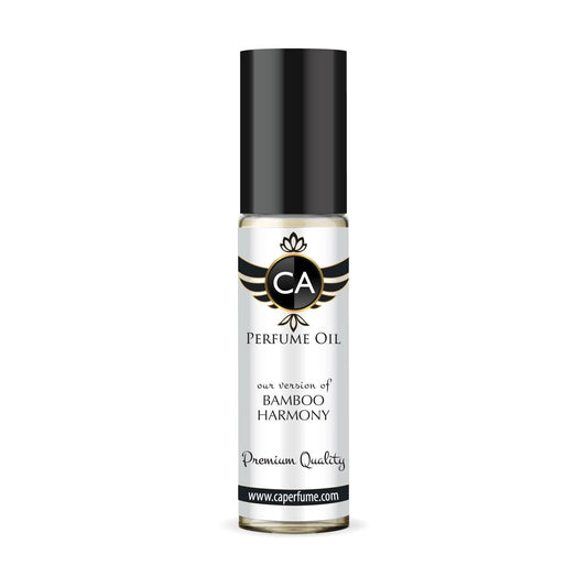 CA Perfume Impression of Bamboo Harmony Unisex Fragrance Oil Citrus Aromatic Scent Long Lasting Perfumes for Women & Men Travel Size TSA Ready Mini Parfum Body Oil Roll-on 0.33 Fl Oz 10ml