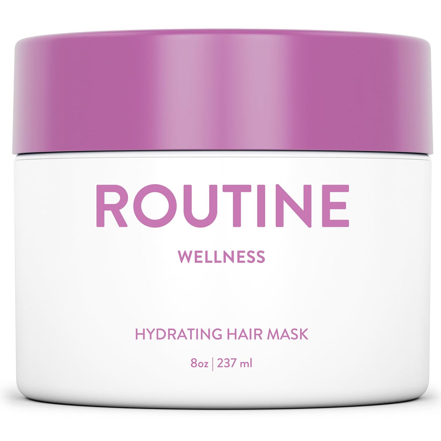 Routine Wellness Deep Conditioning Hair Mask - Bring Dry, Damaged Hair Back to Life – Hydrating Repair Treatment that Moisturizes, Strengthens & Adds Volume – Rose Hips 8oz