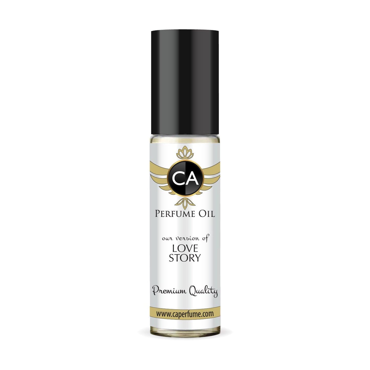 CA Perfume Impression of Love Story for Women Fragrance Oil Floral Scent Long Lasting Perfumes for Women Travel Size TSA Ready Mini Parfum Body Oil Roll-on 0.33 Fl Oz 10ml