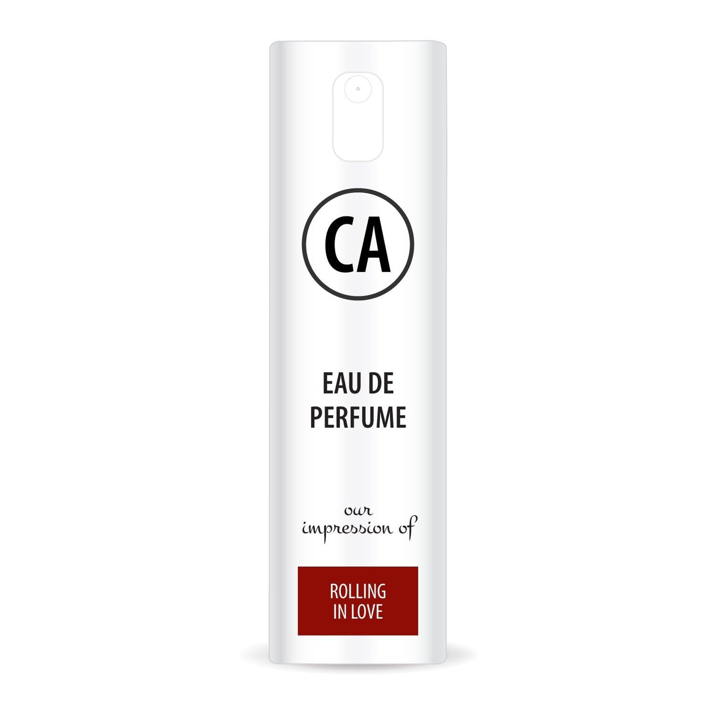 CA Perfume Impression of Rolling In Love Unisex Eau De Parfum Amber Floral Scent Long Lasting Unisex Fragrance Travel Size TSA Ready for Day and Night Wear 0.33 Fl Oz 10ml
