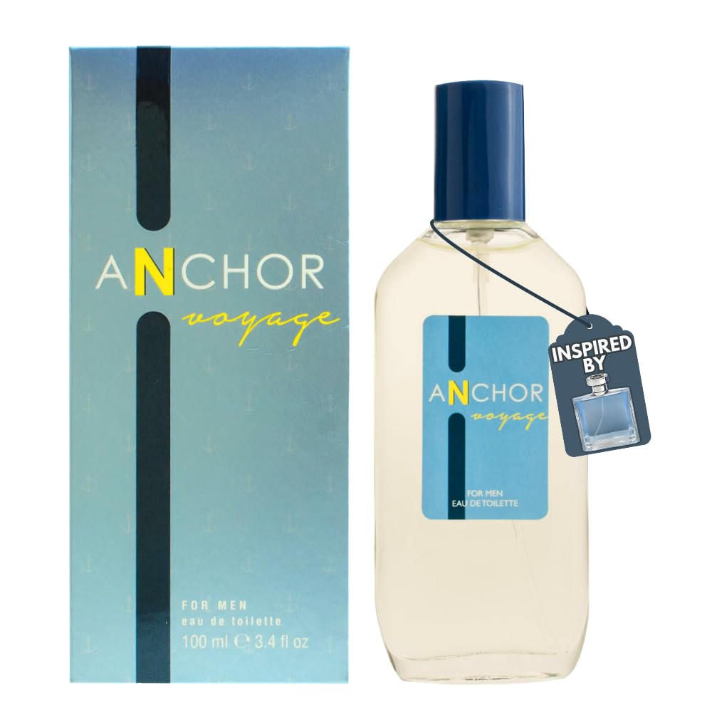 American Collection Cologne for Men – INSPIRED by A WORLD RENOWNED MEN’S PERFUME – Juniper, Pine, Tobacco, Oakmoss – Bold, Masculine, Earthy, Long-Lasting Eau De Toilette 80 ml (Anchor Voyage 80 ml)