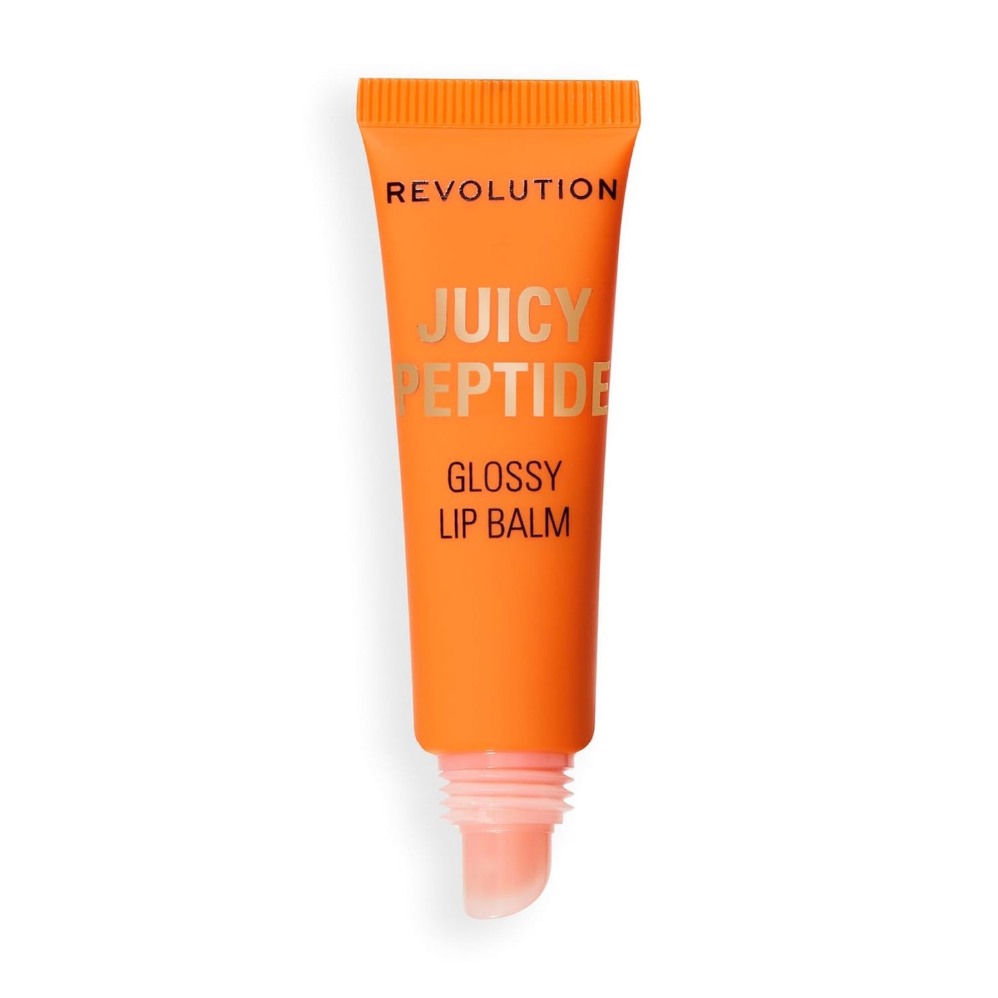 Revolution, Juicy Peptide Lip Balm, Hydrating & Nourishing Formula with Peptides, Squalane & Vitamin E, Vegan & Cruelty-Free, Bellini Orange, 0.27 fl oz
