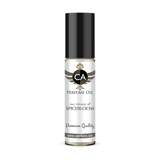 CA Perfume Impression of Spicebloom for Men Fragrance Oil Woody Spicy Scent Long Lasting Cologne for Men Travel Size TSA Ready Mini Parfum Body Oil Roll-on 0.33 Fl Oz 10ml