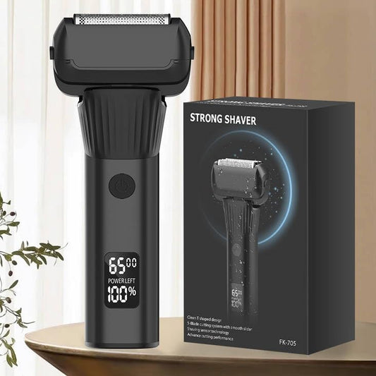 5-Blade Cordless Electric Razor for Men, 2-Speed Electric Shavers for Men Face, Close Shaving Men's Foil Shaver for Coarse Hair Wet/Dry USB-C Fast Charging &100 Min Runtime - Travel-Ready & Giftable