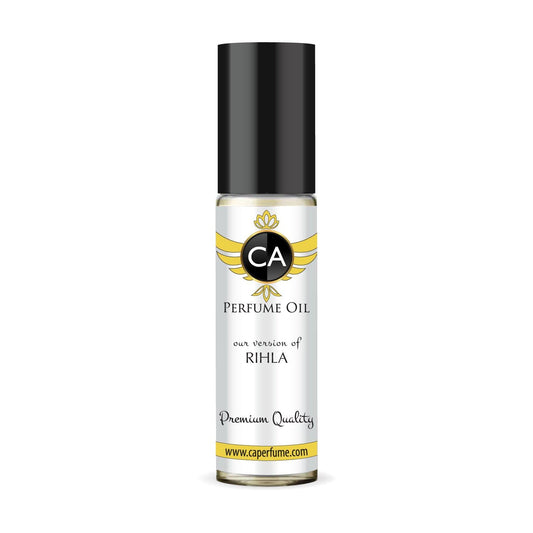 CA Perfume Impression of Rihla Unisex Fragrance Oil Amber Woody Scent Long Lasting Perfumes for Women & Men Travel Size TSA Ready Mini Parfum Body Oil Roll-on 0.33 Fl Oz 10ml