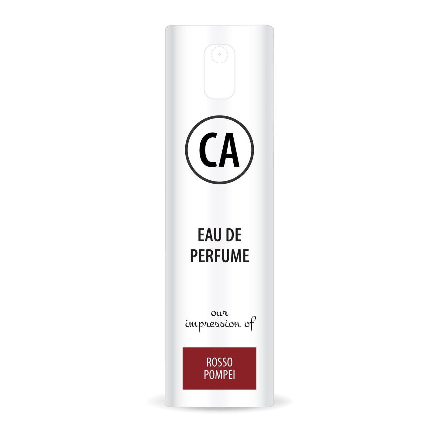 CA Perfume Impression of Rosso Pompei Unisex Eau De Parfum Amber Floral Scent Long Lasting Unisex Fragrance Travel Size TSA Ready for Day and Night Wear 0.33 Fl Oz 10ml