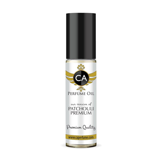 CA Perfume Originals Patchouli Premium Unisex Fragrance Oil Woody Chypre Scent Long Lasting Perfumes for Women & Men Travel Size TSA Ready Mini Parfum Body Oil Roll-on 0.33 Fl Oz 10ml