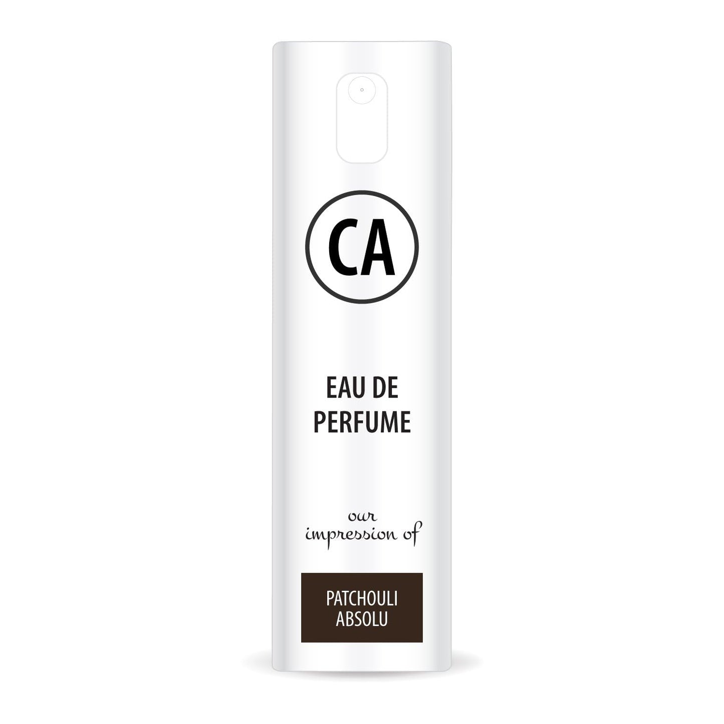 CA Perfume Impression of Patchouli Absolu Unisex Eau De Parfum Woody Scent Long Lasting Unisex Fragrance Travel Size TSA Ready for Day and Night Wear 0.33 Fl Oz 10ml