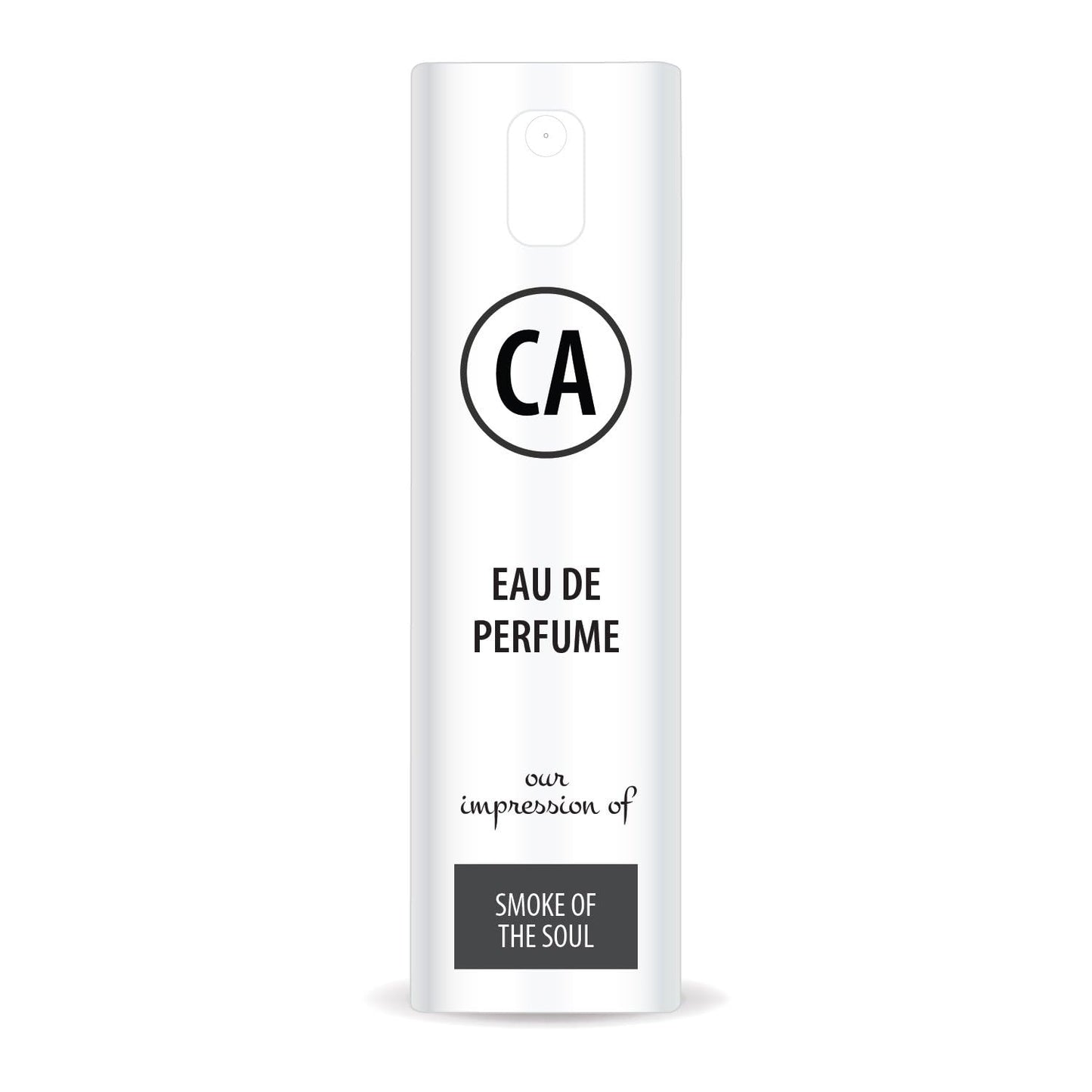 CA Perfume Impression of Smoke Of The Soul Unisex Eau De Parfum Woody Aromatic Scent Long Lasting Unisex Fragrance Travel Size TSA Ready for Day and Night Wear 0.33 Fl Oz 10ml