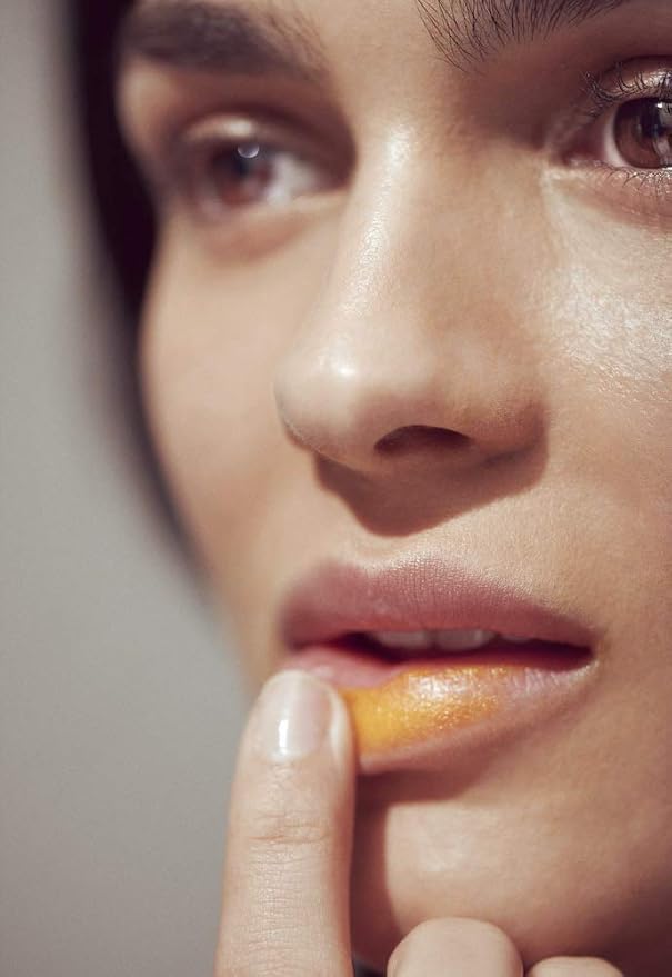 Henné Organics Lip Mask - Natural Organic Moisturizer Treatment for Plump Lips