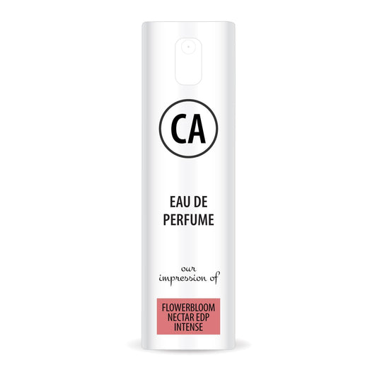 CA Perfume Impression of Flowerbloom Nectar Edp Intense for Women Eau De Parfum Amber Floral Scent Long Lasting Perfumes for Women Travel Size TSA Ready for Day and Night Wear 0.33 Fl Oz 10ml