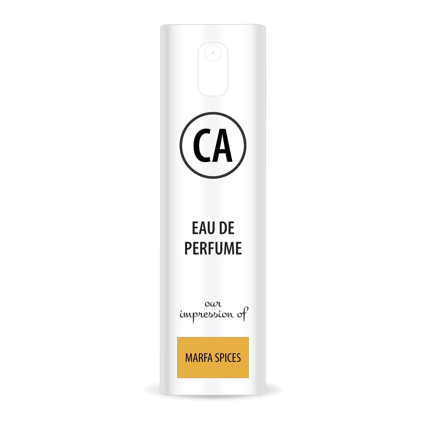 CA Perfume Impression of Marfa Spices Unisex Eau De Parfum Amber Floral Scent Long Lasting Unisex Fragrance Travel Size TSA Ready for Day and Night Wear 0.33 Fl Oz 10ml