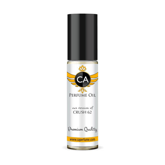 CA Perfume Impression of Crush 62 for Women Fragrance Oil Vanilla Scent Long Lasting Perfumes for Women Travel Size TSA Ready Mini Parfum Body Oil Roll-on 0.33 Fl Oz 10ml
