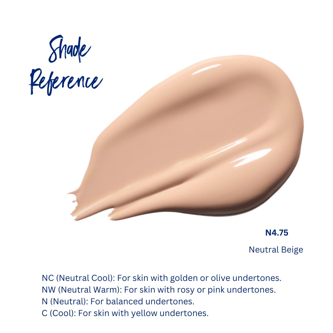 Best Bronze Bombshell Body Makeup - Tattoo Cover Up Makeup & Body Foundation Waterproof - Tattoo Concealer Waterproof for Scars, Varicose Veins Cover Up & Leg Foundation (N4.75 Beige)