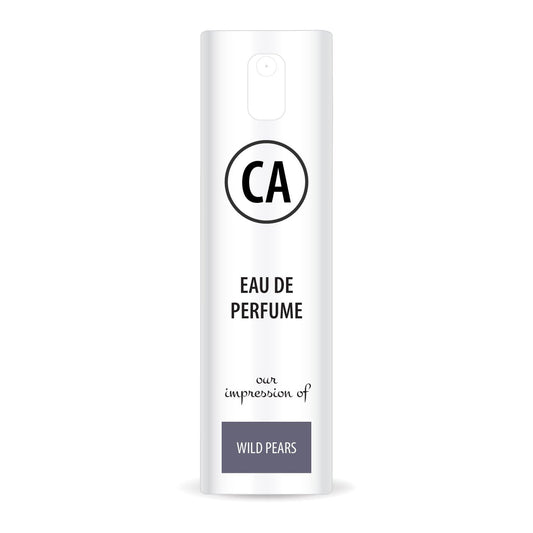 CA Perfume Impression of Wild Pears Unisex Eau De Parfum Aromatic Fruity Scent Long Lasting Unisex Fragrance Travel Size TSA Ready for Day and Night Wear 0.33 Fl Oz 10ml