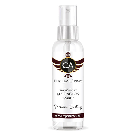 CA Perfume Eco Refill Impression of Kensington Amber For Women & Men Eau de Parfum Spray Atomizer Bottle 2 Fl Oz/60ml-X1
