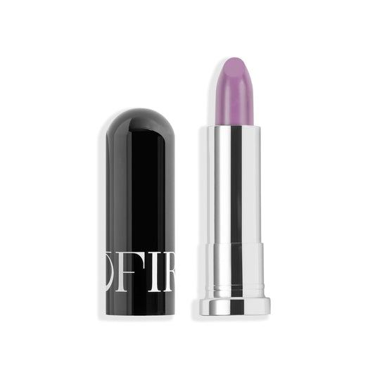 OFIR Lip Rouge Satin Hydrating Lipstick | Full Coverage Cream Lipstick for Long Wear Comfort | Lightweight Lip Satin Finish with Shea Butter| Go There! - Muted Purple 0.12 oz