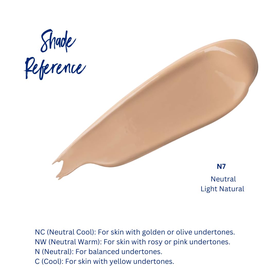 Best Bronze Bombshell Body Makeup - Tattoo Cover Up Makeup & Body Foundation Waterproof - Tattoo Concealer Waterproof for Scars, Varicose Veins Cover Up & Leg Foundation (N7 Light Natural)