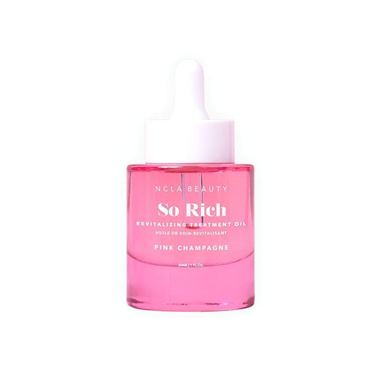 NCLA - So Rich Revitalizing Treatment Oil | Nutrient-Rich, Hydrating, Calming, Moisturizing | Multi-Purpose, Safe for Daily Use | Cruelty-Free, Vegan (Pink Champagne) 30 mL / 1 fl oz