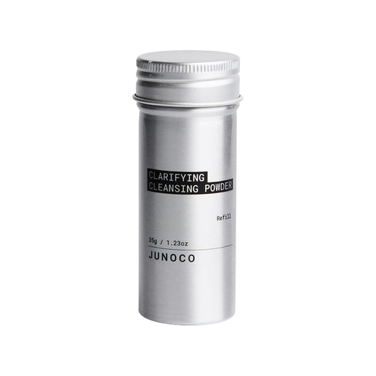 JUNO & Co. JADE Clarifying Cleansing Powder, Refill Pod Only for Effortless Cleanse with Exfoliating and Hydrating