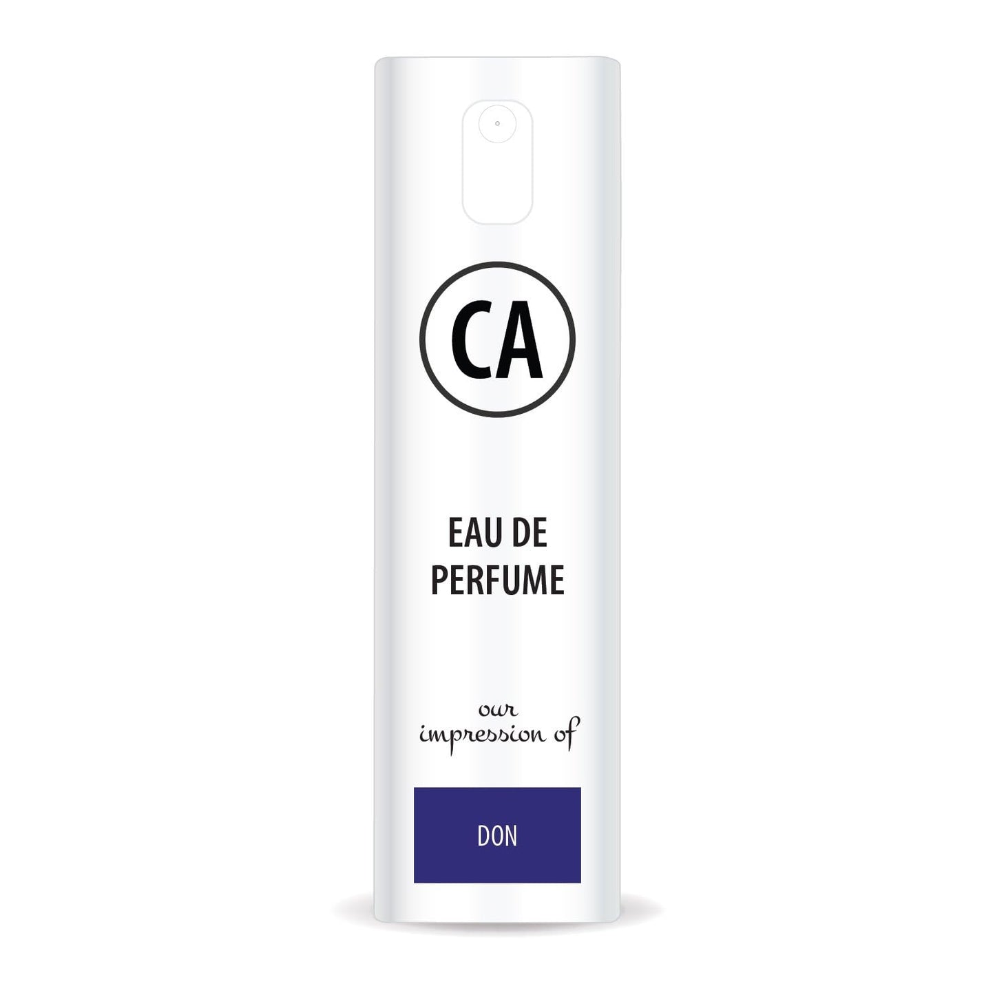 CA Perfume Impression of Don Unisex Eau De Parfum Amber Fougere Scent Long Lasting Unisex Fragrance Travel Size TSA Ready for Day and Night Wear 0.33 Fl Oz 10ml