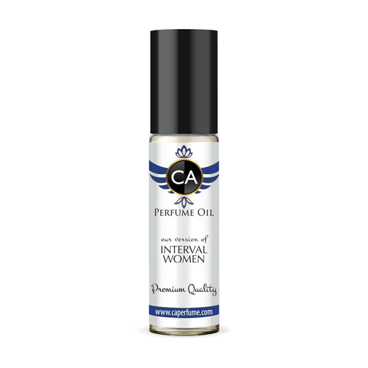 CA Perfume Impression of Interval for Women Replica Fragrance Body Oil Dupes Attar Roll-On 0.3 Fl Oz/10ml-X1