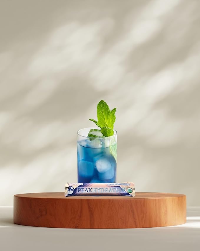 USDA Organic Electrolyte with Collagen Drink Mix, 3G Fiber, 5G Protein,18 Amino Acids, Prebiotic, Probiotic, Antioxidant, Superfood, Keto, 2g Sugar from Fruit